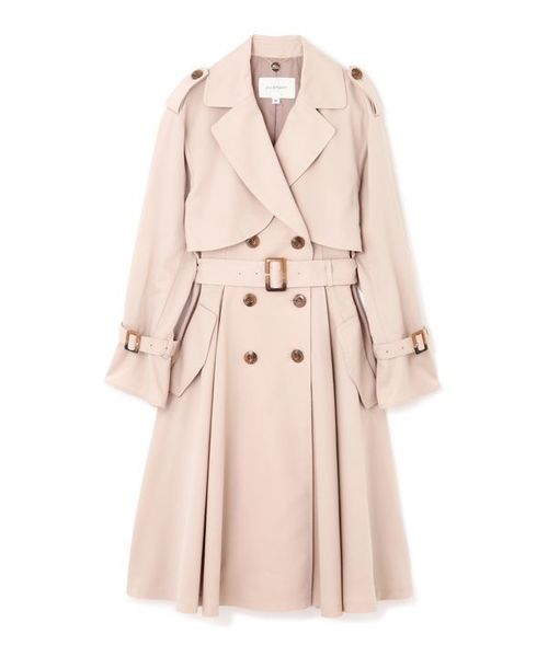 JILL by JILL STUART（ジルバイジルスチュアート）の「◆ドレストレンチコート（トレンチコート・レディース・ホワイト/ベージュ/ベージュ系その他・SMALL/MEDIUM）」の21枚目の写真