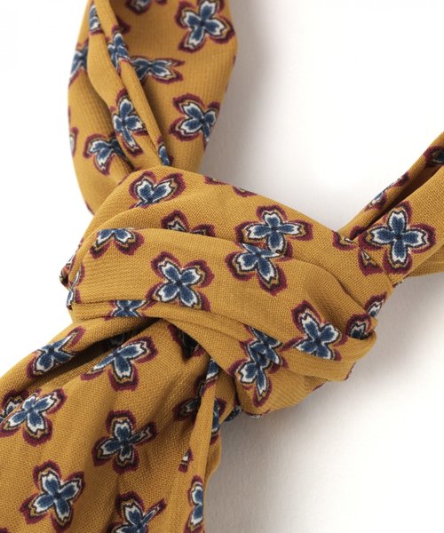 GLOBAL WORK（グローバルワーク）の「チビスカーフ/830582（バンダナ/スカーフ・レディース・ホワイト/ベージュ系その他3/イエロー・FREE）」の5枚目の写真