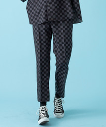 Name. | 【Name.】チェッカーフラッグ柄スラックス / NMPT-ST19SS-001(スラックス)