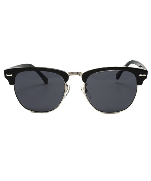 WEGO（ウィゴー）の「WEGO/ボストンブローサングラス（サングラス・メンズ・ブラック/ブラウン系その他・FREE）」の3枚目の写真