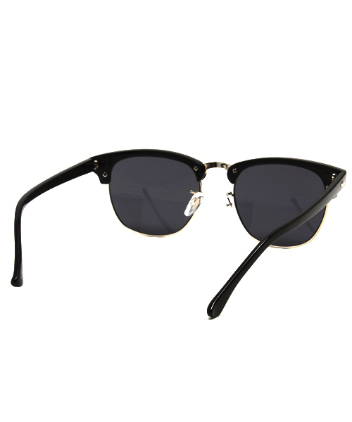 WEGO（ウィゴー）の「WEGO/ボストンブローサングラス（サングラス・メンズ・ブラック/ブラウン系その他・FREE）」の5枚目の写真