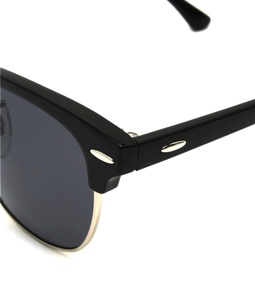 WEGO（ウィゴー）の「WEGO/ボストンブローサングラス（サングラス・メンズ・ブラック/ブラウン系その他・FREE）」の6枚目の写真