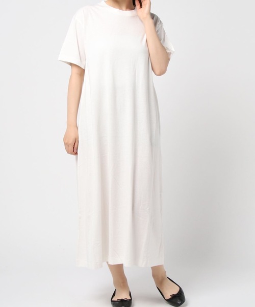 RNA-N（アールエヌエーエヌ）の「M1184 Aラインロングワンピース（ワンピース・レディース・スミクロ/ベージュ/グレー/ホワイト・MEDIUM）」の16枚目の写真