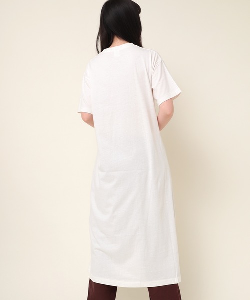 RNA-N（アールエヌエーエヌ）の「M1184 Aラインロングワンピース（ワンピース・レディース・スミクロ/ベージュ/グレー/ホワイト・MEDIUM）」の19枚目の写真