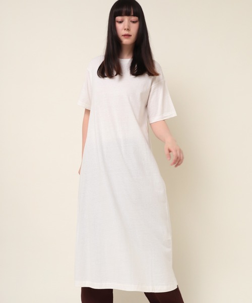 RNA-N（アールエヌエーエヌ）の「M1184 Aラインロングワンピース（ワンピース・レディース・スミクロ/ベージュ/グレー/ホワイト・MEDIUM）」の17枚目の写真