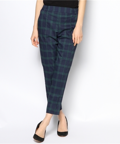 ROSE BUD(ローズバッド)の「LPT-14126 W/ELASTIC PIN-TUCKET ANKLE PANTS(スラックス・レディース・ライトグレー/グレー/ネイビー/ダークネイビー・ONE SIZE)」の3枚目の写真