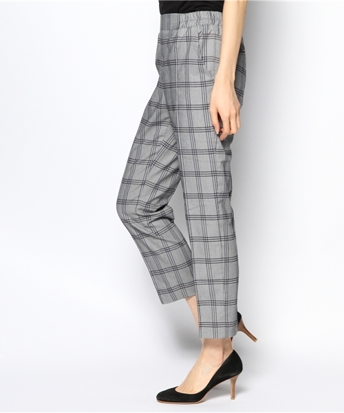 ROSE BUD(ローズバッド)の「LPT-14126 W/ELASTIC PIN-TUCKET ANKLE PANTS(スラックス・レディース・ライトグレー/グレー/ネイビー/ダークネイビー・ONE SIZE)」の13枚目の写真