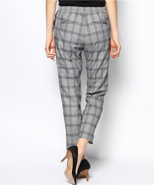 ROSE BUD(ローズバッド)の「LPT-14126 W/ELASTIC PIN-TUCKET ANKLE PANTS(スラックス・レディース・ライトグレー/グレー/ネイビー/ダークネイビー・ONE SIZE)」の12枚目の写真