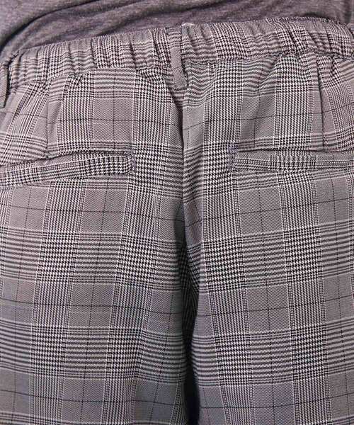 ８(eight)（エイト）の「チェック バスケットパンツ ワイドパンツ（チノパンツ・メンズ・ブラウン/グレー・M/L）」の20枚目の写真