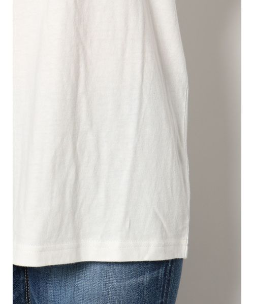 GYDA（ジェイダ）の「GYDA CALI Tシャツ（Tシャツ/カットソー・レディース・ブラック/ベージュ/グレー/オフホワイト・FREE）」の7枚目の写真