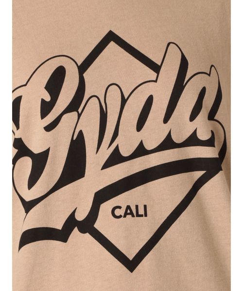 GYDA（ジェイダ）の「GYDA CALI Tシャツ（Tシャツ/カットソー・レディース・ブラック/ベージュ/グレー/オフホワイト・FREE）」の10枚目の写真