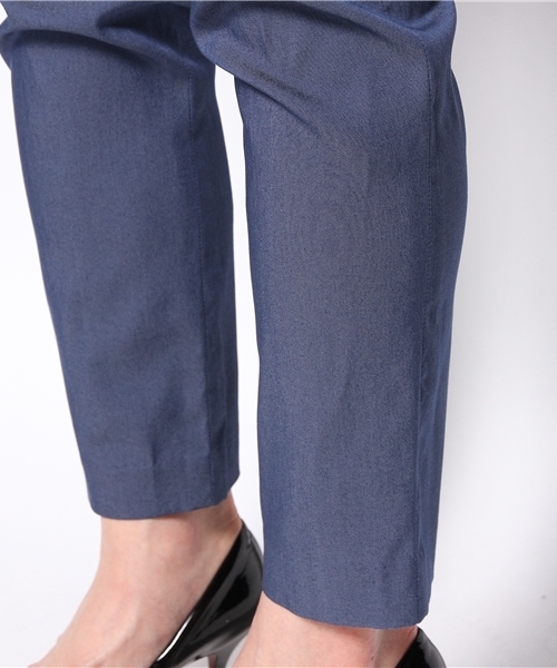 ELFORBR（エルフォーブル）の「テンセルサスペンダータックパンツ（その他パンツ・レディース・ネイビー/インディゴブルー/ブラック・38/36）」の13枚目の写真