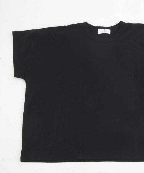 antiqua(アンティカ)の「ネオンカラーT(Tシャツ/カットソー・レディース・ブラック/オフホワイト/ブルー/イエロー・FREE)」の5枚目の写真