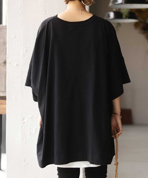 antiqua(アンティカ)の「ネオンカラーT(Tシャツ/カットソー・レディース・ブラック/オフホワイト/ブルー/イエロー・FREE)」の13枚目の写真