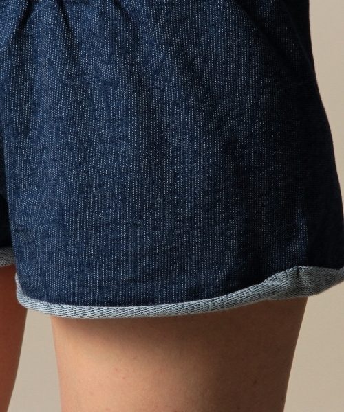 BEAUTY&YOUTH UNITED ARROWS（ビューティーアンドユースユナイテッドアローズ）の「BY soeur インディゴスウェットショーツ（その他パンツ・レディース・ネイビー・MEDIUM）」の5枚目の写真