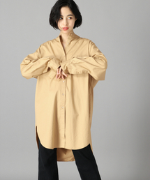 LOWRYS FARM | スタンドチュニックシャツ　847992(シャツ/ブラウス)