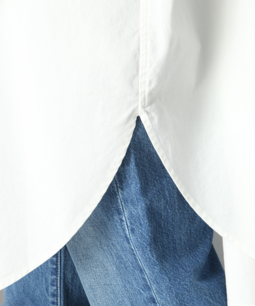 LOWRYS FARM（ローリーズファーム）の「スタンドチュニックシャツ　847992（シャツ/ブラウス・レディース・ブラック/ベージュ/オフホワイト・FREE）」の12枚目の写真