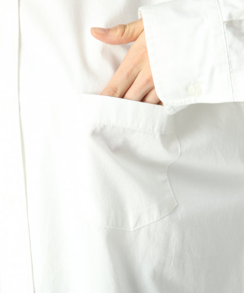 LOWRYS FARM（ローリーズファーム）の「スタンドチュニックシャツ　847992（シャツ/ブラウス・レディース・ブラック/ベージュ/オフホワイト・FREE）」の13枚目の写真