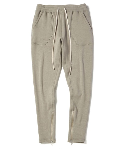 CHORD NUMBER EIGHT(コードナンバーエイト)の「ZIP SWEAT PANTS(スウェットパンツ・メンズ・ブラック/ライトグレー・L/M/S/XS)」の10枚目の写真