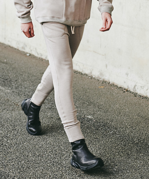 CHORD NUMBER EIGHT(コードナンバーエイト)の「ZIP SWEAT PANTS(スウェットパンツ・メンズ・ブラック/ライトグレー・L/M/S/XS)」の15枚目の写真