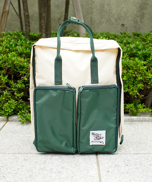 CIAOPANIC（チャオパニック）の「【The Sun And Classic/TSAC】BOX 2WAY DAY PACK（バックパック/リュック・レディース・ブラック/グレー/ブルー/イエロー/ネイビー/ベージュ/グリーン/パープル/ピンク/ベージュ系その他/グリーン系その他/ブルー系その他/イエロー系その他/レッド系その他・FREE）」の5枚目の写真