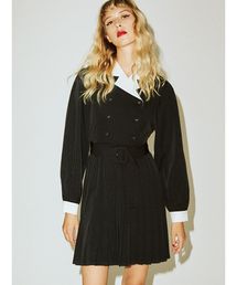 jouetie | ダブルボタンプリーツミニワンピース(ワンピース)