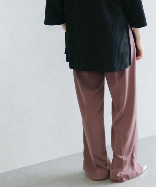 reca（レカ）の「センタープレススラックスパンツ（スラックス・レディース・ブラック/ピンク系その他/オレンジ系その他・M/L）」の20枚目の写真