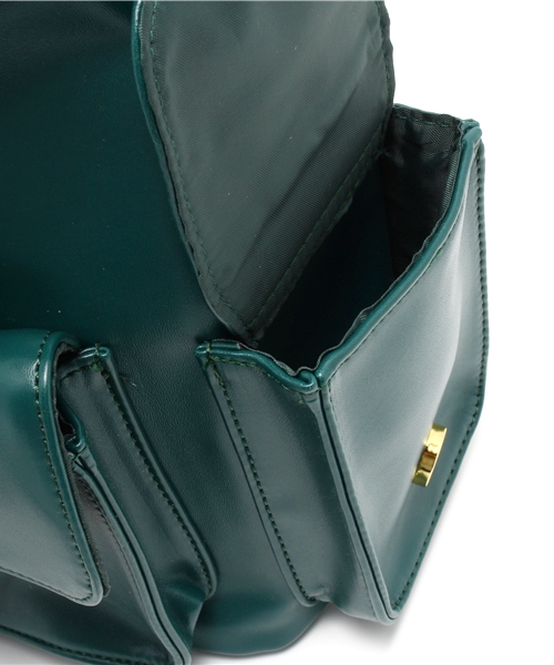 WEGO（ウィゴー）の「WEGO/3ポケットリュック（バックパック/リュック・レディース・ブラック/ダークグリーン/ワイン・FREE）」の11枚目の写真