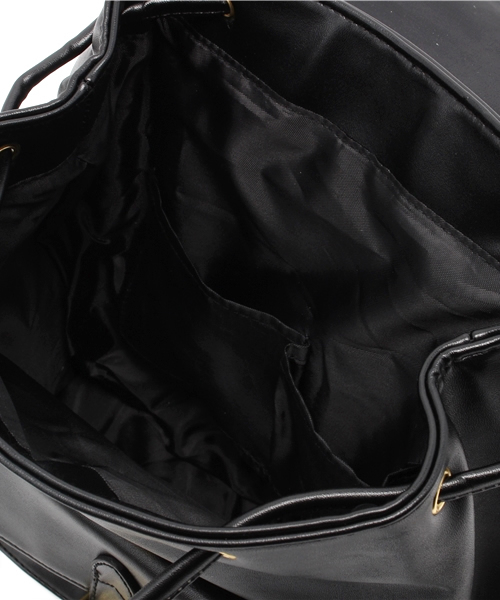 WEGO（ウィゴー）の「WEGO/3ポケットリュック（バックパック/リュック・レディース・ブラック/ダークグリーン/ワイン・FREE）」の13枚目の写真