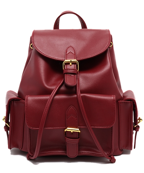 WEGO（ウィゴー）の「WEGO/3ポケットリュック（バックパック/リュック・レディース・ブラック/ダークグリーン/ワイン・FREE）」の14枚目の写真