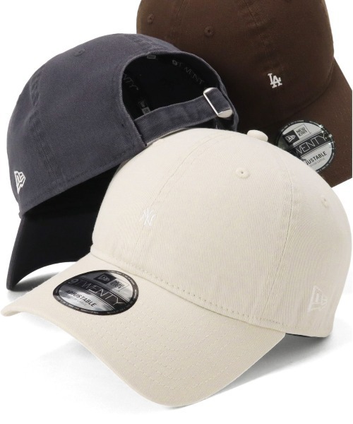 NEW ERA（ニューエラ）の「ニューエラ キャップ 9TWENTY MICRO LOGO MLB ニューヨークヤンキース ウォッシュ加工 NEW ERA（キャップ・レディース・ホワイト/カーキ/ブラック×ホワイト/ウッドランド/ワンウォッシュ/ブラック×ゴールド/ネイビー/インディゴブルー/マルーン/グレー/グリーン系その他/ストーン/ブラック系その他2/ベージュ系その他2/ロイヤルブルー/ネイビー×ホワイト/ホワイト系その他/ベージュ/ブラック/ブラック系その他/ブルー系その他/グリーン/ブラウン/クリーム/ベージュ系その他3/カーキ系/グレー系その他/チャコールグレー/ブラウン系その他/ホワイト系その他2/ホワイト系その他3/ブラック系その他3/グレー系その他2/グレー系その他4/ブラック系その他4/ブルー系その他3/ブルー系その他4/ベージュ系その他4/グレー系その他5/ブラウン系その他2/グレー系その他3/ベージュ系その他5・FREE/S/L/XL/M/L/S/M）」の5枚目の写真