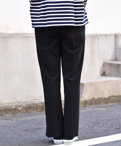 Ambre Neige(アンブルネージュ)の「ポンチワイドパンツ/セットアップ対応/イージーパンツ/ 【WEB/EC限定商品】(その他パンツ・レディース・ブラック/ネイビー・MEDIUM/LARGE)」の15枚目の写真