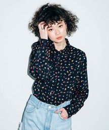 X-girl | FLORAL WESTERN SHIRT(シャツ/ブラウス)