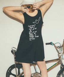 Heather | Mark Gonzales タンクチュニックワンピース　886779(ワンピース)