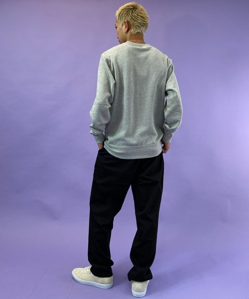Champion(チャンピオン)の「CHAMPION/チャンピオン 裏毛 ベーシック アイコン刺繍クルースウェット C3-Q001(スウェット・メンズ・ライトグレー/ブラック/ホワイト/ピンク/グレー/オリーブ/ネイビー/グリーン/イエロー・XL/XXL/L/S/M)」の22枚目の写真