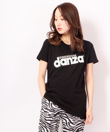 DIMENSIONE danza tシャツ デザインプリント レーヨン半袖