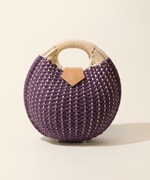 florist | ころんと丸い雑材カゴバッグ(ハンドバッグ)