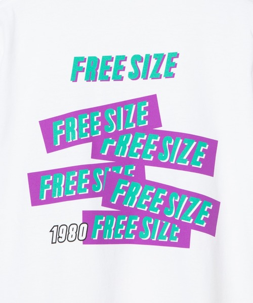 WEGO(ウィゴー)の「WEGO/FREESIZEバックプリントTシャツ(Tシャツ/カットソー・レディース・ホワイト/ブラック・SMALL/MEDIUM)」の5枚目の写真