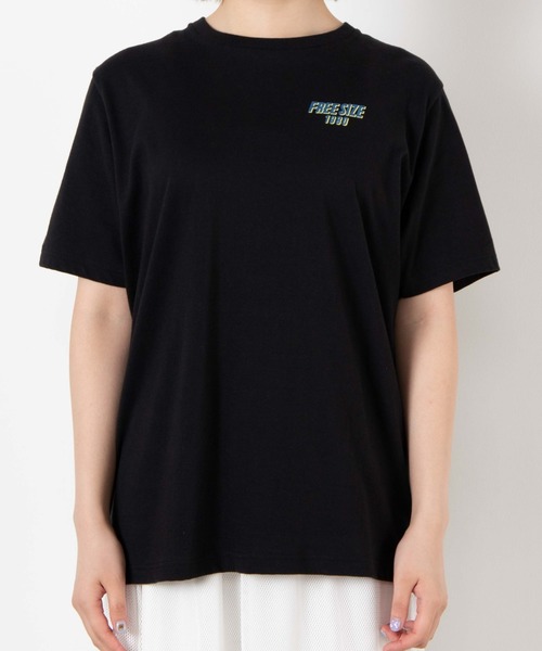 WEGO(ウィゴー)の「WEGO/FREESIZEバックプリントTシャツ(Tシャツ/カットソー・レディース・ホワイト/ブラック・SMALL/MEDIUM)」の13枚目の写真