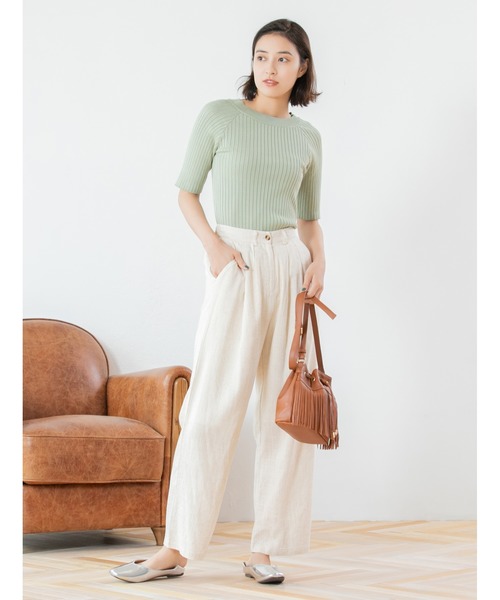 fifth（フィフス）の「フリンジ巾着ショルダーバッグ（ショルダーバッグ・レディース・ホワイト/シルバー/ブラウン・FREE）」の14枚目の写真