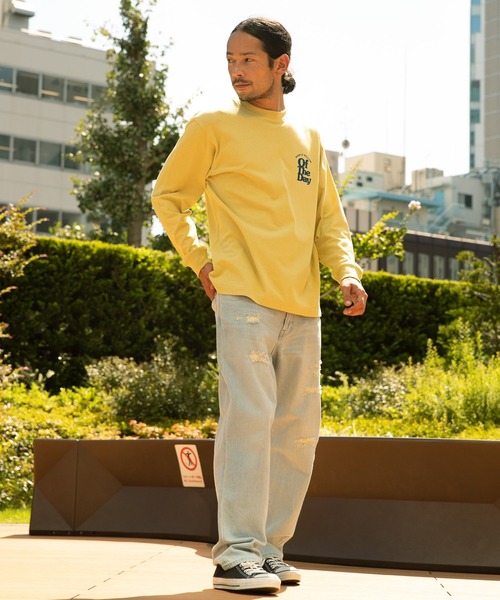 BAYFLOW(ベイフロー)の「グラフィックTEE L/S(Tシャツ/カットソー・メンズ・オフホワイト/ピンク/イエロー・LARGE/MEDIUM/SMALL)」の10枚目の写真