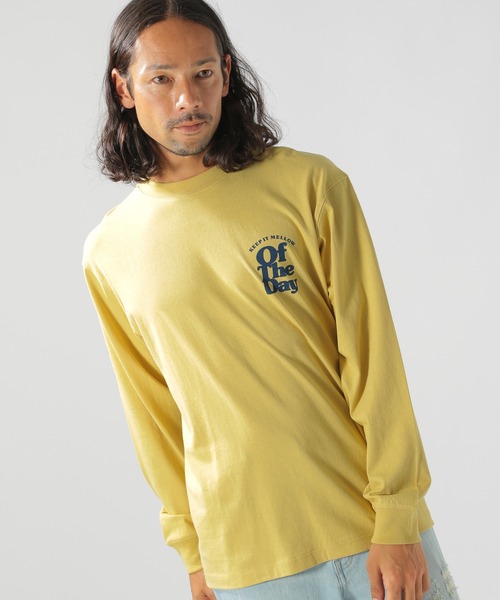 BAYFLOW(ベイフロー)の「グラフィックTEE L/S(Tシャツ/カットソー・メンズ・オフホワイト/ピンク/イエロー・LARGE/MEDIUM/SMALL)」の20枚目の写真