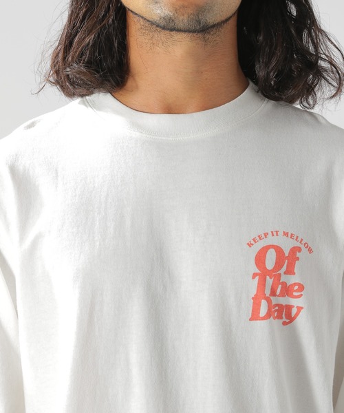 BAYFLOW(ベイフロー)の「グラフィックTEE L/S(Tシャツ/カットソー・メンズ・オフホワイト/ピンク/イエロー・LARGE/MEDIUM/SMALL)」の21枚目の写真