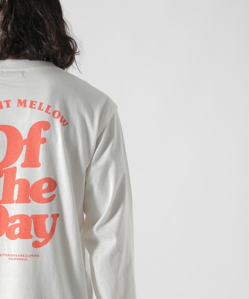 BAYFLOW(ベイフロー)の「グラフィックTEE L/S(Tシャツ/カットソー・メンズ・オフホワイト/ピンク/イエロー・LARGE/MEDIUM/SMALL)」の5枚目の写真