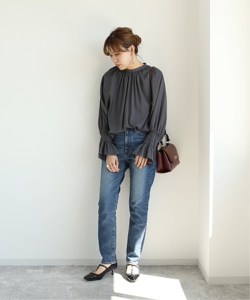 LE TALON(ルタロン)の「4.5cmTストコンビパンプス(パンプス・レディース・ブラック×ブラック/ネイビー/ピンク・23cm/23.5cm/24cm/24.5cm/25cm/22.5cm/22cm)」の5枚目の写真
