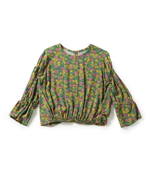 新品 【THE SHINZONE】 PRINT CROPPED BLOUSE THE SHINZONE（ザ シンゾーン）の「Shinzone PRINT CROPPED