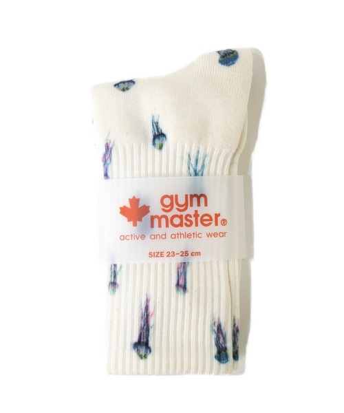 gym master(ジムマスター)の「gym master/ジムマスター ハッピーペイントクルーソックス(ソックス/靴下・メンズ・ホワイト/ブラック/その他1/アイボリー/イエロー/ロイヤルブルー・MEDIUM/LARGE)」の17枚目の写真