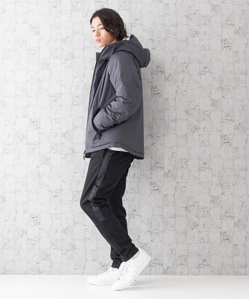 OUTDOOR PRODUCTS(アウトドアプロダクツ)の「【OUTDOOR PRODUCTS】防風裏フリース ストレッチジョガーパンツ サイドライン入り テーパードシルエット(スウェットパンツ・メンズ・チャコールグレー/グレー/スミクロ/ブラック・MEDIUM/X-LARGE/LARGE/SMALL)」の22枚目の写真