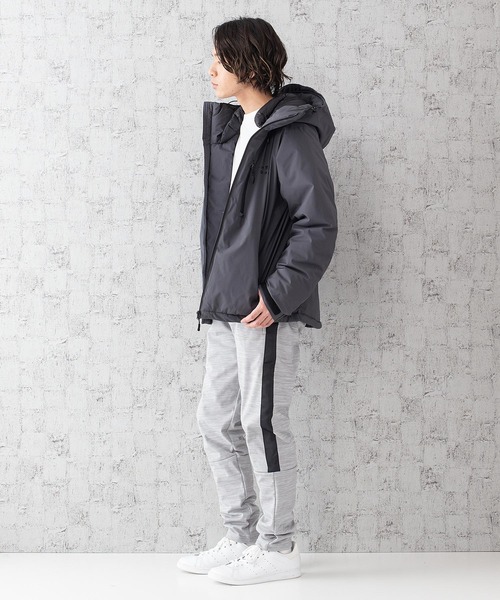 OUTDOOR PRODUCTS(アウトドアプロダクツ)の「【OUTDOOR PRODUCTS】防風裏フリース ストレッチジョガーパンツ サイドライン入り テーパードシルエット(スウェットパンツ・メンズ・チャコールグレー/グレー/スミクロ/ブラック・MEDIUM/X-LARGE/LARGE/SMALL)」の8枚目の写真