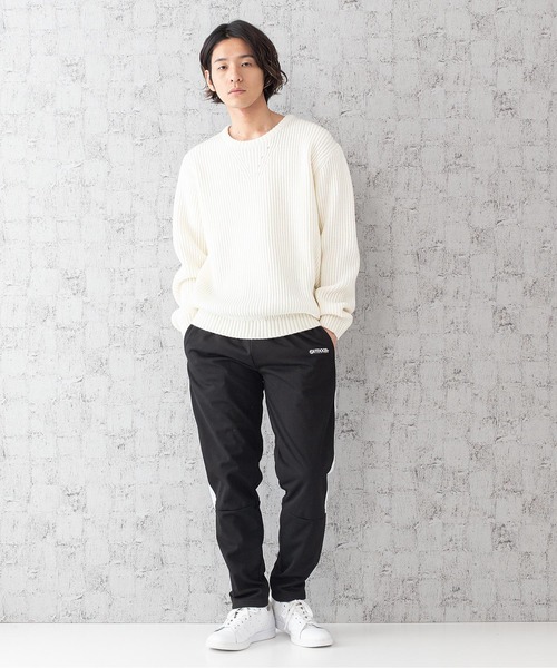 OUTDOOR PRODUCTS(アウトドアプロダクツ)の「【OUTDOOR PRODUCTS】防風裏フリース ストレッチジョガーパンツ サイドライン入り テーパードシルエット(スウェットパンツ・メンズ・チャコールグレー/グレー/スミクロ/ブラック・MEDIUM/X-LARGE/LARGE/SMALL)」の19枚目の写真